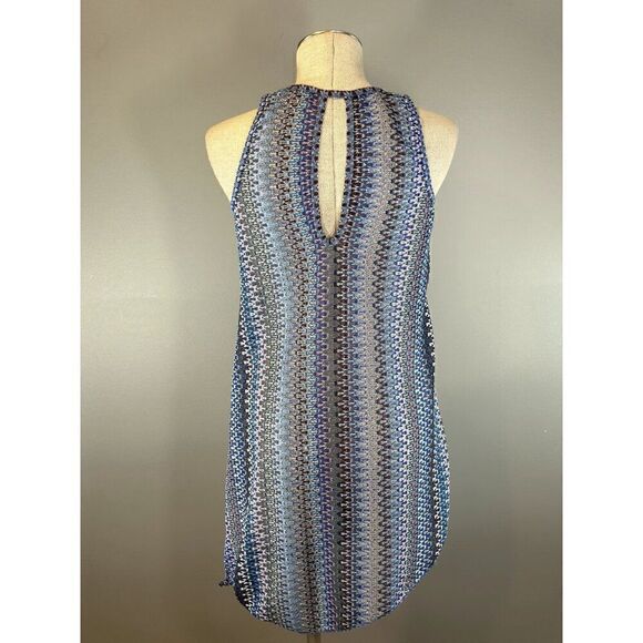 Becca Pierside Crochet Side-Tie Swim Coverup in Blue Size XS - Picture 2 of 5